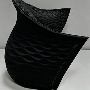 Contre-talon en maille respirante, léger et souple, stabilisateur de talon en maille, épaisseur personnalisable pour chaussures décontractées et chaussures de sport - Product Image 1