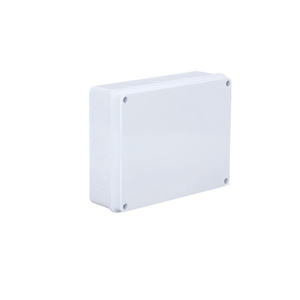 255x200x80mm IP65 <b>Waterproof</b> Junction <b>Box</b> Blank Enclosure No Holes with Built-in Sealing Strip Terminal <b>box</b> - Product Image 1