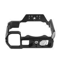 Cage de protection pour appareil photo Z6II Z7II en alliage d'aluminium avec montures à vis 3/8 et 1/4 pour Nikon Z5 Z6 Z6II Z7II, avec griffe porte-accessoire pour support de trépied Arca-Swiss