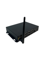 Boîtier en métal sans ventilateur Mini PC industriel RK3588 Core 6 HD-MI sortie 4K pour lecteur de publicité d'affichage numérique Support 6 écrans