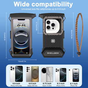 Étui de plongée universel étanche professionnel de 5e génération amélioré, étanche à 30 mètres, compatible avec les écrans tactiles sous-marins - Product Image 6