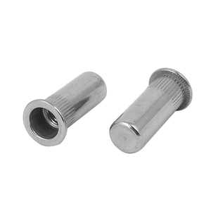Tuerca de Inserción UNC de Acero Inoxidable 1/4-20, Remaches Roscados, Cabeza Plana, Cuerpo Redondo, <span class=keywords><strong>Remache</strong></span>, Tuerca, Remachadora Ciega - Product Image 5