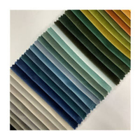 Tissu en velours tricoté respirant pour textile de maison, multicolores, Holland Plain Plush, motif géométrique abstrait, moyen