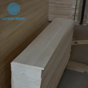 Proveedor de madera maciza de pino de Paulownia Álamo
