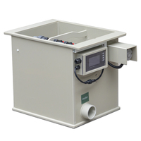 Filtro de Tambor Rotatorio QihangRAS de 10m3/h, Material PP para Tratamiento de Agua de Acuario, Estanque de Koi, Capacidad de 20 Toneladas, Mini Filtro de Tambor