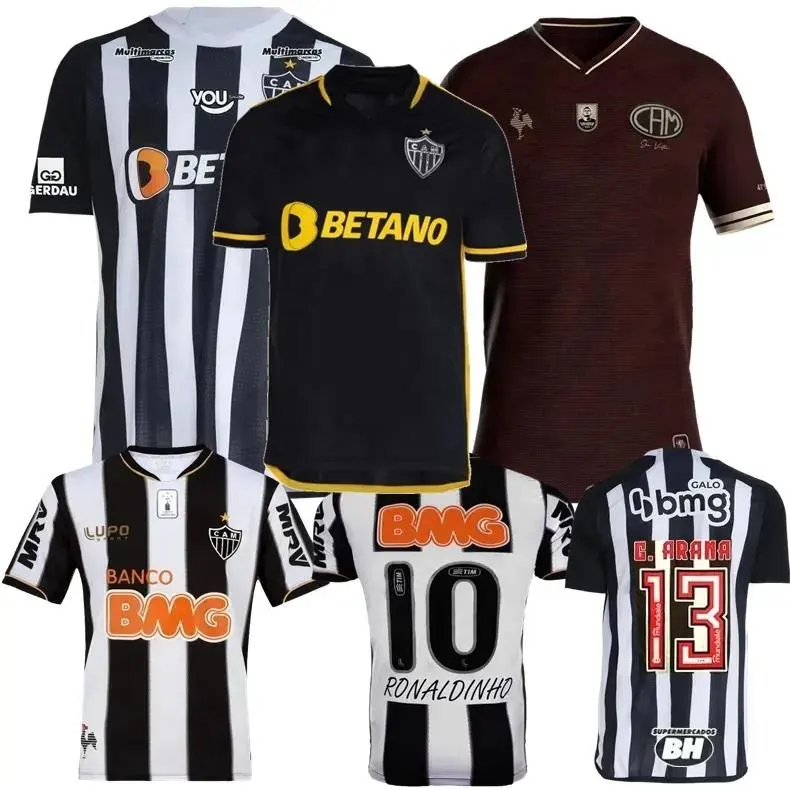 2024 2025 Atletico Mineiro Soccer Jerseys PEDRINHO RUBENS G.ARANA PAULISTA VARGAS PAULINHO M.ZARACHO RONALDINHO football shirt