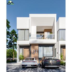 Casas prefabricadas portátiles de acero ligero, edificio de Villa Hotel ecológico, fácil montaje para interior/exterior Industrial para casa de estar - Product Image 1