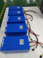 Pack de batteries Li-ion 18650 24V 36V 48V 60V 72V 20Ah 30Ah 50Ah 65Ah Batterie lithium-ion avec BMS pour moto Vélo électrique