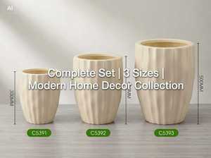 <span class=keywords><strong>Vaso</strong></span> per Piante <span class=keywords><strong>da</strong></span> Interno ed Esterno in Plastica Riciclabile, Grande Formato per Casa e Giardino, per Piante <span class=keywords><strong>Sempreverdi</strong></span> e <span class=keywords><strong>Fiori</strong></span>, 30cm 40cm 50cm - Product Image 5