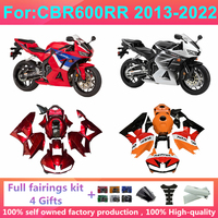 Kits de carénages complets pour moto compatibles avec CBR600RR F5 CBR 600RR CBR600 2013 à 2021 2022 Kit de carénage de carrosserie