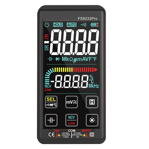 מגע מסך מודד 1000V 9999 ספירות מד מתח מתח הנוכחי בדיקות כלי דיגיטלי מודד - Product Image 1