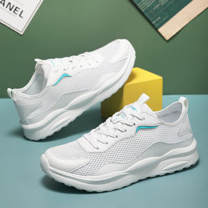 Chaussures de course pour hommes de grande taille, légères, en maille, à lacets, confortables, baskets de sport - Product Image 1