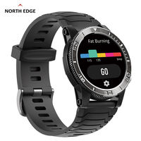 NORTH EDGE Sports de plein air montre étanche boussole multifonctionnel natation fréquence cardiaque GPS BT5.0 montre intelligente montre extérieure