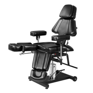 Dongpin Beauty Hydraulic Tattoo <b>Bed</b> DP3601 Black Adjustable Massage Table For Salon Spa Therapy Use - Product Image 3