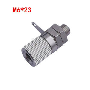 Conector Banana de 4MM, Totalmente Metálico, Recubierto de Cobre y Níquel, M4 M5 M6, Alta Corriente, Terminal de Audio para Amplificador, Poste de Tierra - Product Image 2