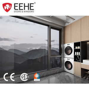 <span class=keywords><strong>Fenêtre</strong></span> inclinable et tournante en aluminium à isolation thermique EEHE Fenêtres à battant en aluminium à triple vitrage - Product Image 2