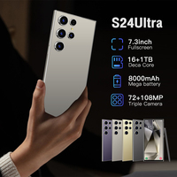 S24 Ultra Original Android 14 5G Teléfono Celular Desbloqueado de 7.3 Pulgadas HD Español 100W Doble SIM 16GB+1TB Teléfonos Móviles Inteligentes en Oferta