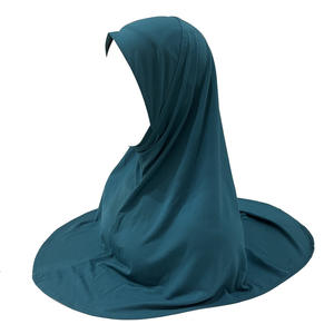 Hijab fin en coton haute densité taille M pour adolescentes et femmes de petite taille, voile facial H302 - Product Image 5