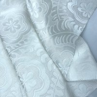 Tissu jacquard en satin de soie mûre, 20mm, tissu en soie et coton, vente en gros, style brocart