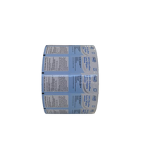 Papier d'aluminium écologique personnalisé imperméable pour l'emballage alimentaire et l'emballage des lingettes humides