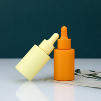 30ml Milchglas-Serum-Tropf flasche leer bunt gefärbt für kosmetische ätherische Öle Langlebige Glasflaschen