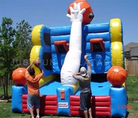 Videur commercial gonflable de jeux de combat de boule des prix bon marché pour des enfants et des adultes