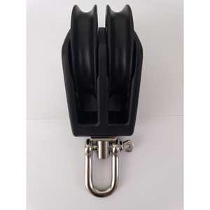 Polea de Rodamiento para Velero de Doble Rueda Master BP-0903F, Diámetro de Rueda de 90 mm, Diámetro de Cable de 14 mm, Herraje Marino - Product Image 3