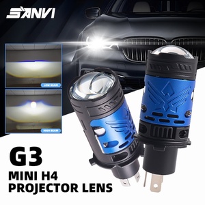 Sanvi New Arrival G3 <b>H4</b> 130W Mini Lens Led Headlights Base <b>H4</b> for Car Mini <b>H4</b> Led Projector Lens - Product Image 3
