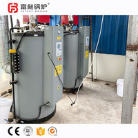 Generador de Vapor Industrial Automático de Baja Presión, Máquina de Vapor de Tubos de Agua de Estilo Vertical, Alimentada con Gasóleo, para Uso en Calderas