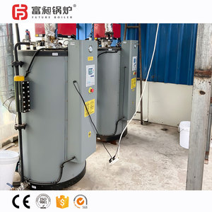 Générateur de vapeur industriel automatique basse pression, à gaz ou à mazout, de style vertical, à tubes à eau, pour utilisation en chaudière - Product Image 4