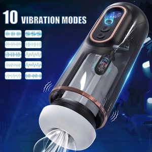 Bomba de vacío para pene, masturbadores manos libres, consolador <span class=keywords><strong>masculino</strong></span>, vagina de bolsillo, juguete sexual para hombres, máquina sexual, funda texturizada realista 3D, juguetes sexuales para adultos - Product Image 2