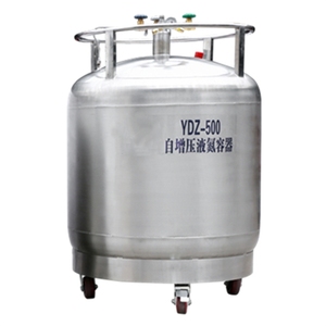 Tanques LN2 de autopresurización con tasa de evaporación reducida, tanque extraño de nitrógeno líquido autopresurizado de 50l para investigación - Product Image 1