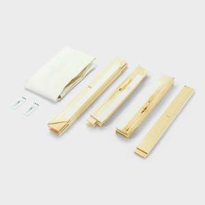 Caballete desmontable personalizable 11*15,7 pulgadas Kit de textura de lienzo artístico Paquetes de herramientas de esponja para plastilina y limo para la creatividad de los niños - Product Image 6
