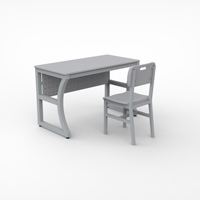 Ensemble de table et chaises en bois de haute qualité pour université, collège et école aux Philippines – Table et chaise modernes pour enseignant