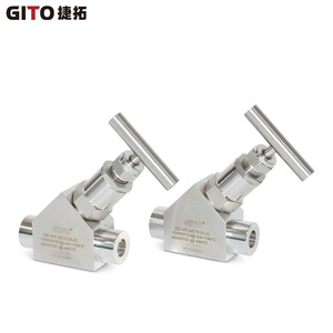 Válvula de Aguja Tipo Y de Alta Temperatura y Alta Presión 316L para Gas y Agua, Válvula de Raíz Tipo Y de Alta Presión - Product Image 5