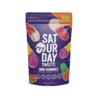 Sacs d'emballage personnalisés imprimés, autoportants, refermables et anti-odeur pour bonbons, friandises, biscuits, sucreries et chewing-gums