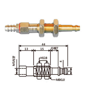 Componentes Neumáticos de Entrada Lateral de la Serie Mini para Brazos Robóticos, Piezas de Repuesto, Venta al Por Mayor del Fabricante - Product Image 2