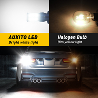 Ampoule LED AUXITO pour feux de recul, feux de marche arrière, haute puissance 2835 15SMD, sans erreur Canbus, T15 906 922 W16W, 6000K blanc