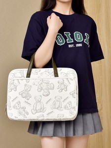 Bolso para Portátil Oxford Impermeable de 14 Pulgadas, Diseño Abierto, Bonito y Portátil, para la Escuela, para Chicas y Mujeres, Estilo Diario, Estético y Moderno - Product Image 6