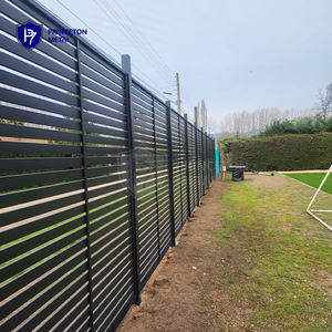 سياج ألومنيوم أفقي للخصوصية بتصميم أسترالي صديق للبيئة وحديث، سياج خارجي وشبكة وبوابات مع نمذجة ثلاثية الأبعاد - Product Image 2