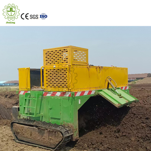 Volteador <span class=keywords><strong>de</strong></span> Compost Autopropulsado con Motor Eléctrico <span class=keywords><strong>y</strong></span> Motor Diésel para Hongo Comestible, que Convierte Establos Orgánicos en Compost - Product Image 5