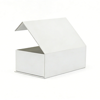 Carte-cadeau en carton de luxe personnalisée avec logo magnétique en forme de livre pour mariage, cosmétiques, bijoux, parfums, vente en gros