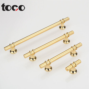 Toco Brass Vàng Kim Loại Rượu Vang Tủ Cửa Núm Xử Lý Nhôm Đồ Nội Thất Phần Cứng Cho Tủ Quần Áo Ngăn Kéo Tủ Quần Áo Nhà Bếp Sử Dụng Cho - Product Image 4