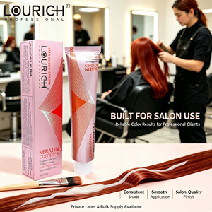 Tinta per <span class=keywords><strong>Capelli</strong></span> Lourich 67 Colori Vibranti <span class=keywords><strong>Senza</strong></span> <span class=keywords><strong>Ammoniaca</strong></span> Meno Irritante Lunga Durata Crema <span class=keywords><strong>Colorante</strong></span> Permanente - Product Image 4