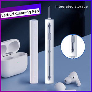 Cepillo de limpieza multifuncional portátil para auriculares, cepillo de limpieza para tapones para los oídos, <span class=keywords><strong>limpiador</strong></span> de huecos para pluma, envío gratis - Product Image 5