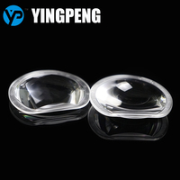 Vente directe en gros YINGPENG YP-VR46.7 Lentilles optiques asphériques plano-convexes en plastique PMMA VR 46,7 mm, indice de protection IP66, bords 90-95%