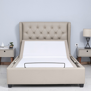 Letto regolabile per persone disabili infermiere cura della casa con comodo materasso corrimano entrambi i lati - Product Image 3