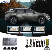 Système de caméras de recul CASKA 1080P à vision panoramique 360 degrés avec radar 3D pour Hyundai Creta, Venue, Exter, Alcazar, Tucson