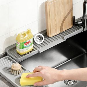 Tappetino Pieghevole per Rubinetto <span class=keywords><strong>Lavello</strong></span> 7 ° Tappetino Antispruzzi in Silicone a Drenaggio Rapido per <span class=keywords><strong>Lavello</strong></span> da <span class=keywords><strong>Cucina</strong></span> - Product Image 6