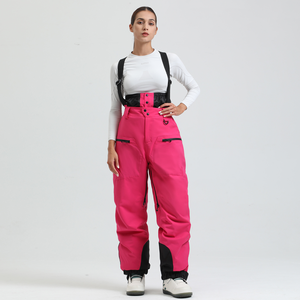 Pantalones de Esquí <span class=keywords><strong>con</strong></span> <span class=keywords><strong>Tirantes</strong></span> Desmontables 2026, para Hombre y <span class=keywords><strong>Mujer</strong></span>, Impermeables 15000mm, Resistentes al Viento, Elásticos, Transpirables, <span class=keywords><strong>con</strong></span> Relleno Sintético Térmico - Product Image 1